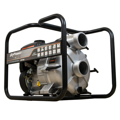 GTP80 Motobomba gasolina ITCPower aguas cargadas