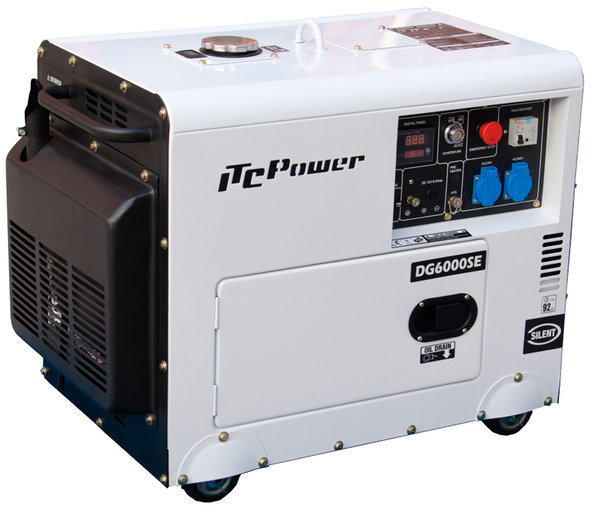 DG6000SE Generador diesel ITCPower 5,5 KW