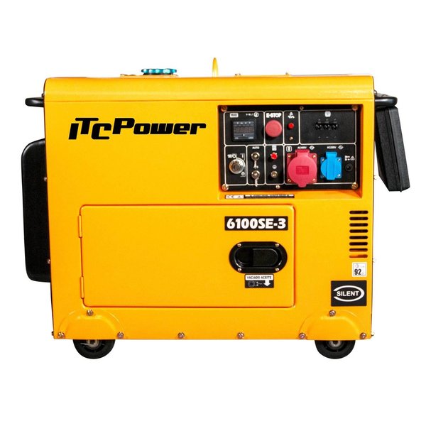 NT6100SE-3 Generador diesel itcpower