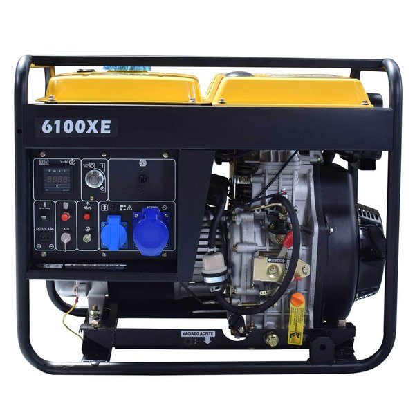 NT6100XE Generador Diésel ITCPower 5,3KW de potencia máxima