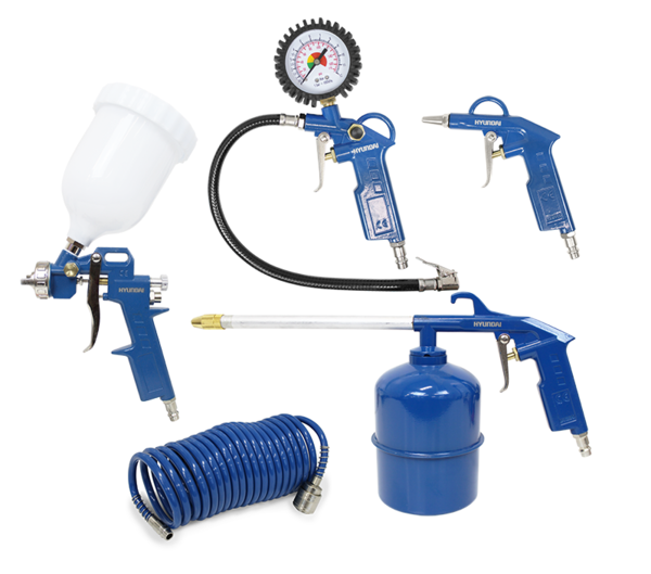 HY-55901 Kit herramientas aire a presión 5P