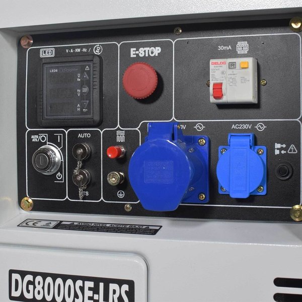 DG8000SE-LRS Generador Diesel para Apoyo Solar