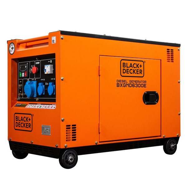 BXGND6300E Generador Diésel Monofásico Black+Decker